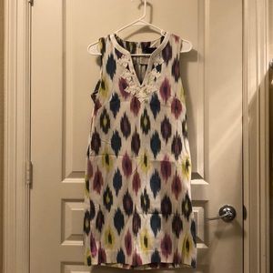 Women’s Trippy Sleeveless J. Crew Dress